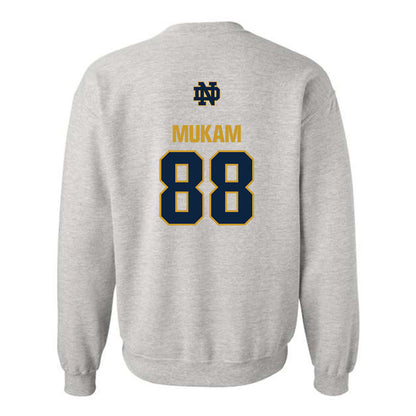 Notre Dame - NCAA Football : Armel Mukam - Classic Fashion Shersey Crewneck Sweatshirt