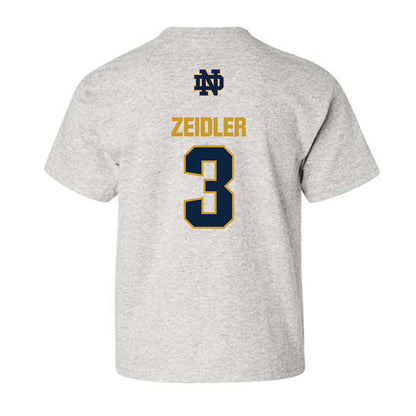 Notre Dame - NCAA Women's Volleyball : Portia Zeidler - Classic Fashion Shersey Youth T-Shirt-1