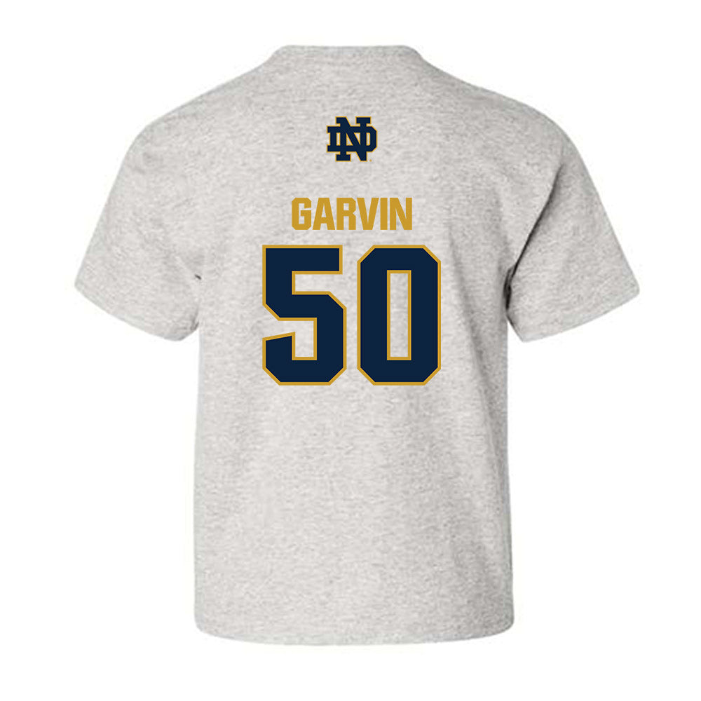 Notre Dame - NCAA Football : Sullivan Garvin - Classic Fashion Shersey Youth T-Shirt-1