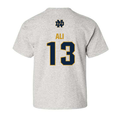 Notre Dame - NCAA Men's Ice Hockey : Brennan Ali - Classic Fashion Shersey Youth T-Shirt-1