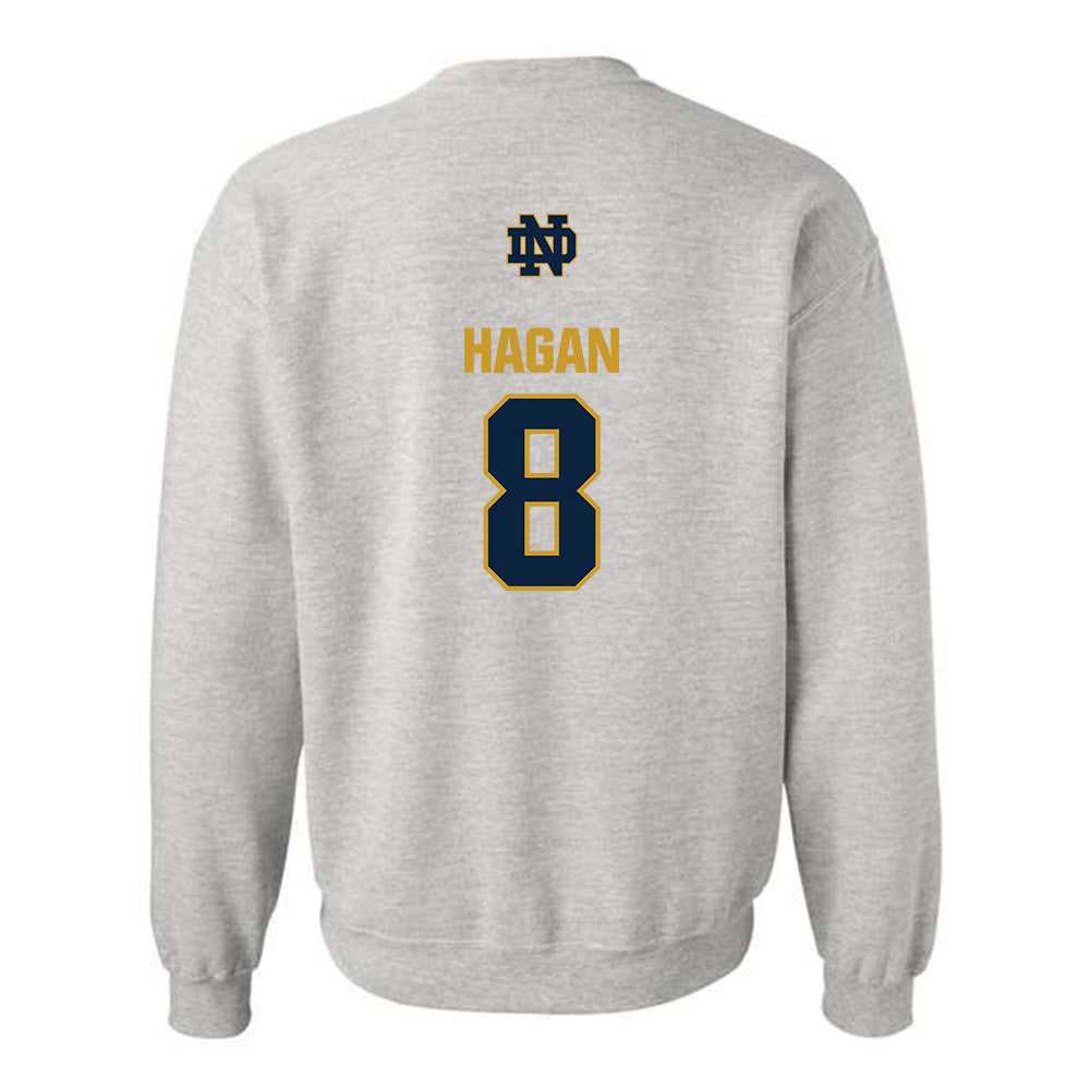 Notre Dame - NCAA Softball : Lily Hagan - Classic Fashion Shersey Crewneck Sweatshirt-1