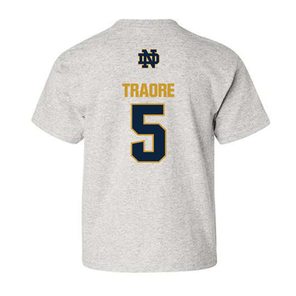 Notre Dame - NCAA Football : Boubacar Traore - Classic Fashion Shersey Youth T-Shirt-1