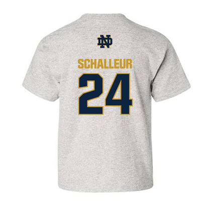 Notre Dame - NCAA Women's Lacrosse : Bailey Schalleur - Classic Fashion Shersey Youth T-Shirt-1