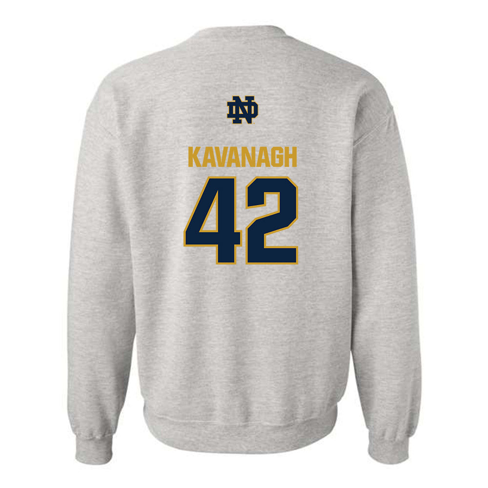Notre Dame - NCAA Women's Lacrosse : Ingrid Kavanagh - Classic Fashion Shersey Crewneck Sweatshirt-1