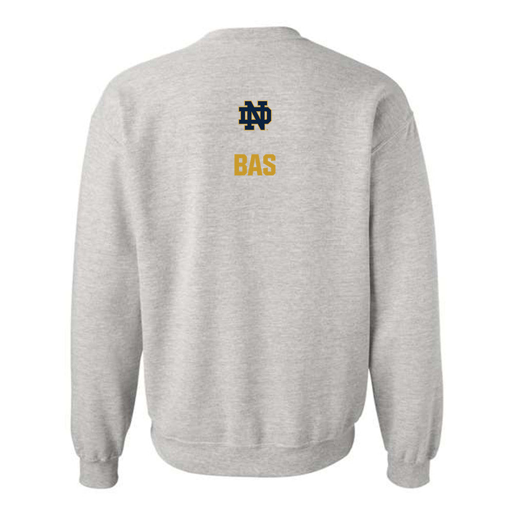 Notre Dame - NCAA Men's Fencing : Liam Bas - Classic Fashion Shersey Crewneck Sweatshirt-1