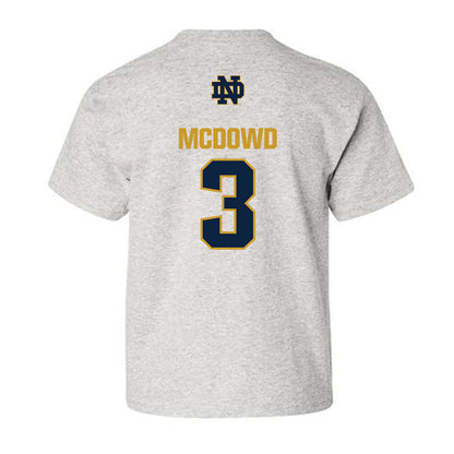 Notre Dame - NCAA Men's Soccer : Sean McDowd - Classic Fashion Shersey Youth T-Shirt-1