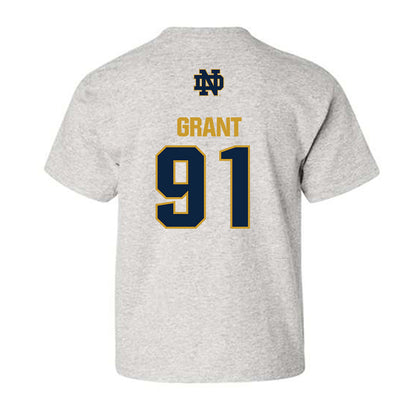 Notre Dame - NCAA Men's Lacrosse : Griffin Grant - Classic Fashion Shersey Youth T-Shirt-1