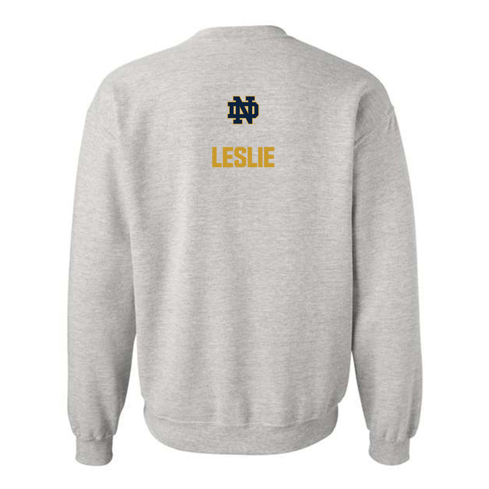 Notre Dame - NCAA Women's Fencing : Ryanne Leslie - Classic Fashion Shersey Crewneck Sweatshirt
