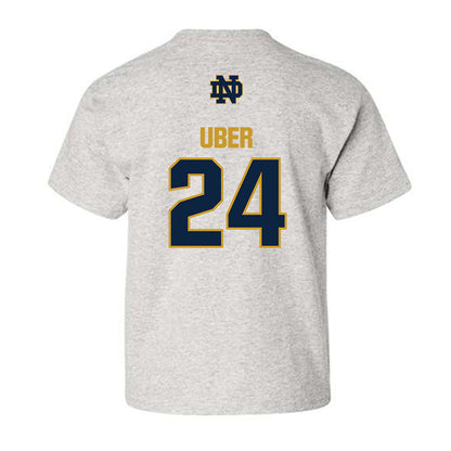 Notre Dame - NCAA Baseball : Ty Uber - Classic Fashion Shersey Youth T-Shirt-1