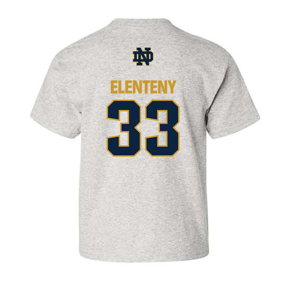 Notre Dame - NCAA Baseball : Connor Elenteny - Classic Fashion Shersey Youth T-Shirt-1
