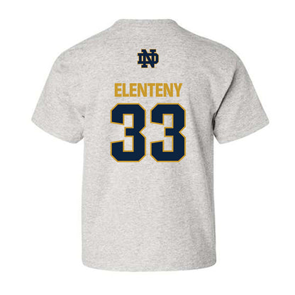Notre Dame - NCAA Baseball : Connor Elenteny - Classic Fashion Shersey Youth T-Shirt-1