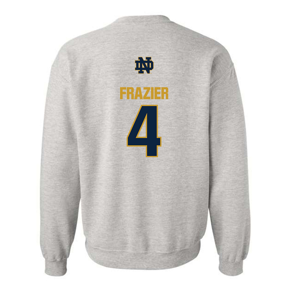 Notre Dame - NCAA Football : Bubba Frazier - Classic Fashion Shersey Crewneck Sweatshirt-1