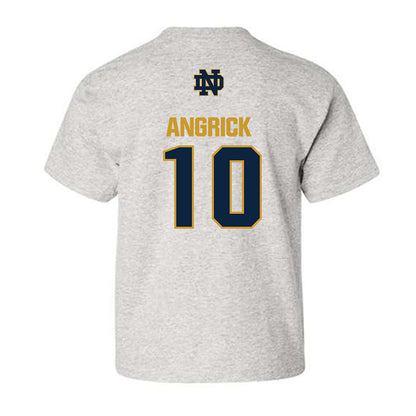 Notre Dame - NCAA Men's Lacrosse : Will Angrick - Classic Fashion Shersey Youth T-Shirt-1