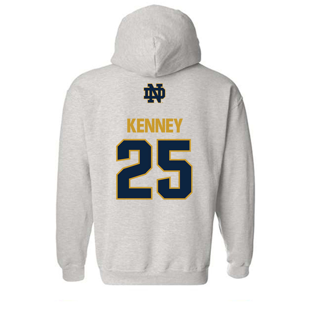 Notre Dame - NCAA Women's Lacrosse : Anna Kenney - Classic Fashion Shersey Hooded Sweatshirt-1