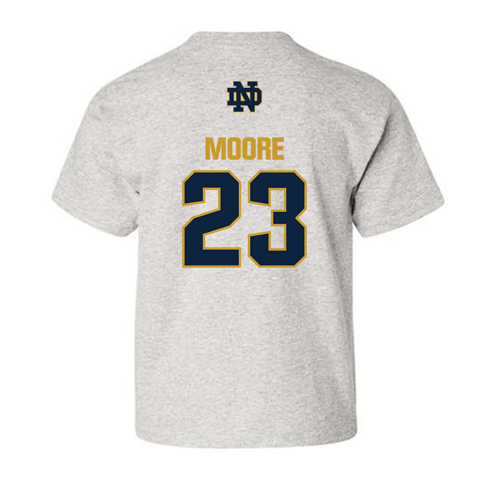 Notre Dame - NCAA Women's Lacrosse : Molly Moore - Classic Fashion Shersey Youth T-Shirt-1