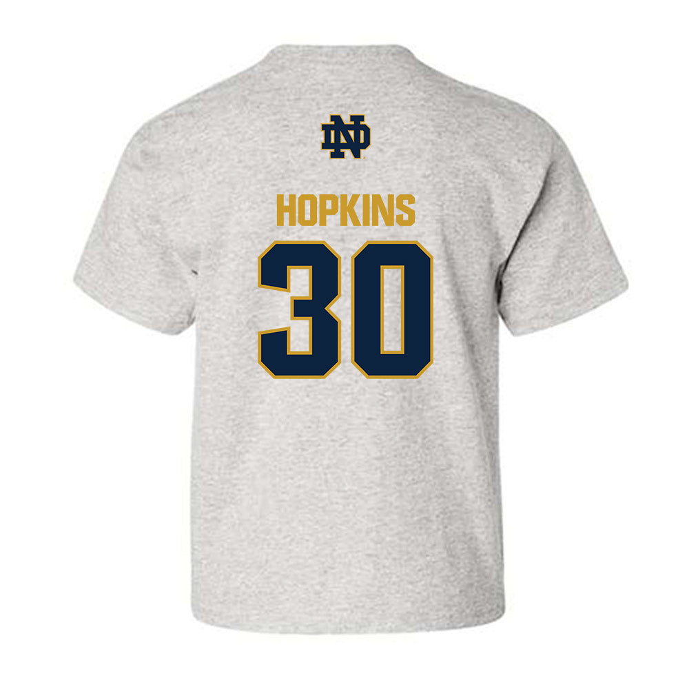 Notre Dame - NCAA Women's Lacrosse : Brooke Hopkins - Classic Fashion Shersey Youth T-Shirt-1