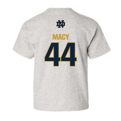 Notre Dame - NCAA Women's Basketball : Leah Macy - Classic Fashion Shersey Youth T-Shirt-1
