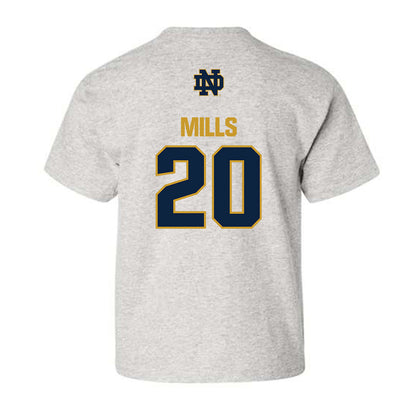 Notre Dame - NCAA Women's Soccer : Abby Mills - Classic Fashion Shersey Youth T-Shirt