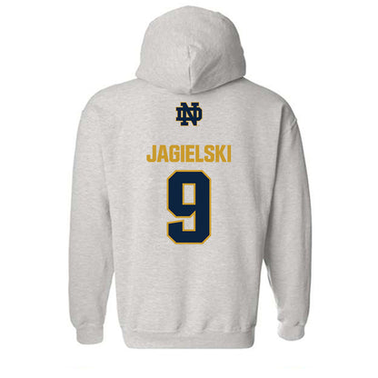 Notre Dame - NCAA Softball : Cassidy Jagielski - Classic Fashion Shersey Hooded Sweatshirt-1
