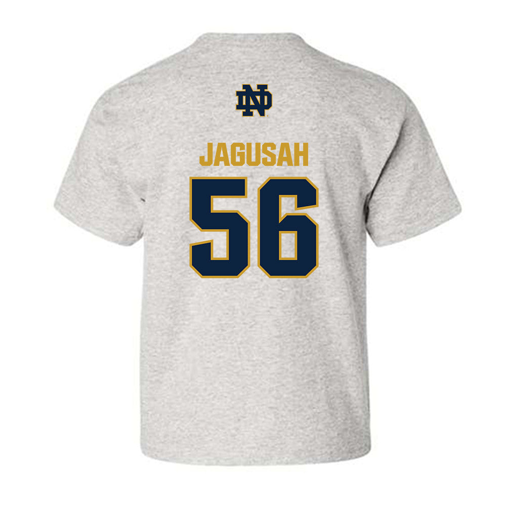 Notre Dame - NCAA Football : Charles Jagusah - Classic Fashion Shersey Youth T-Shirt-1
