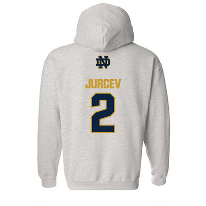 Notre Dame - NCAA Men's Ice Hockey : Jimmy Jurcev - Classic Fashion Shersey Hooded Sweatshirt