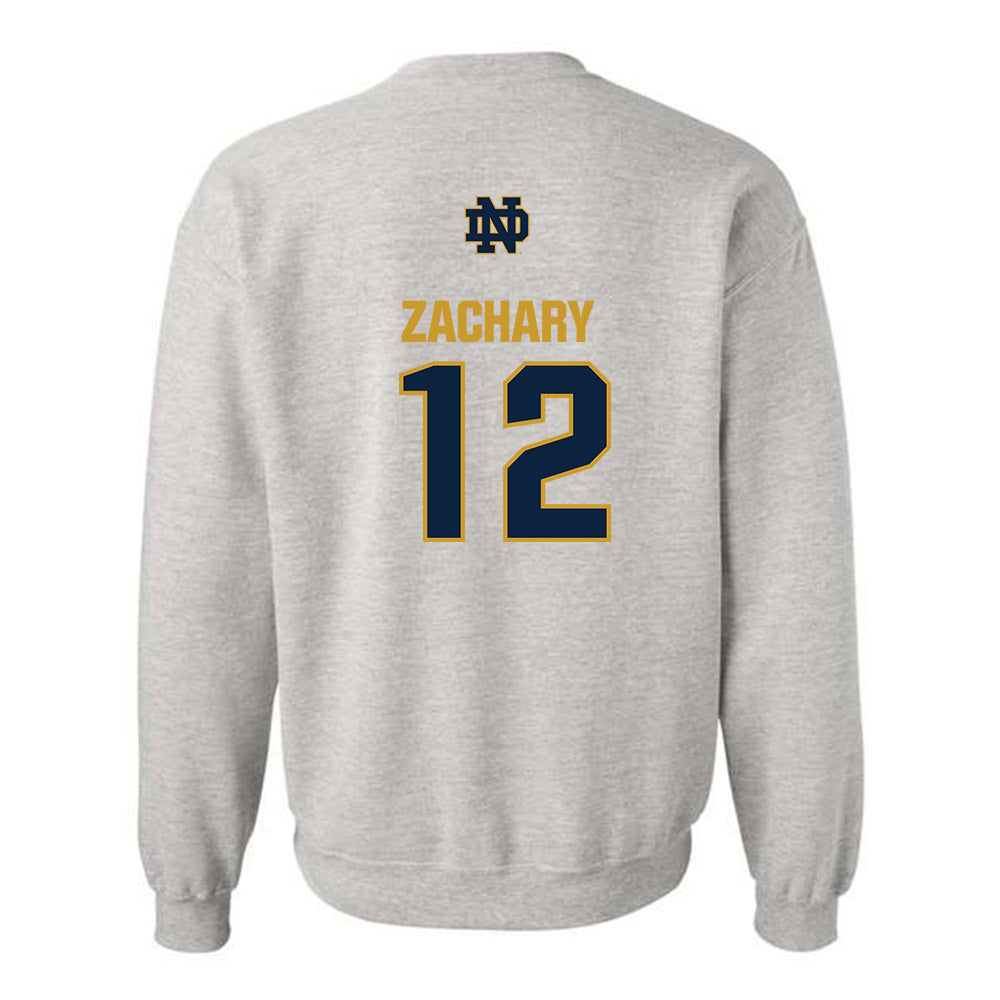 Notre Dame - NCAA Softball : Ava Zachary - Classic Fashion Shersey Crewneck Sweatshirt-1