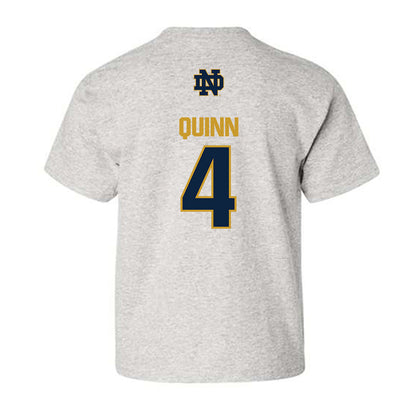 Notre Dame - NCAA Men's Ice Hockey : Michael Quinn - Classic Fashion Shersey Youth T-Shirt-1