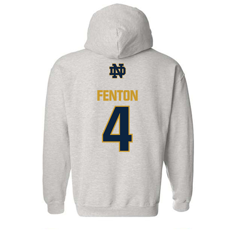 Notre Dame - NCAA Women's Volleyball : Lily Fenton - Classic Fashion Shersey Hooded Sweatshirt