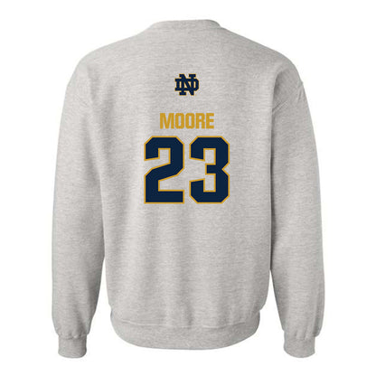 Notre Dame - NCAA Women's Basketball : Iyana Moore - Classic Fashion Shersey Crewneck Sweatshirt-1