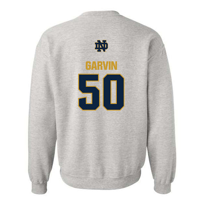 Notre Dame - NCAA Football : Sullivan Garvin - Classic Fashion Shersey Crewneck Sweatshirt-1