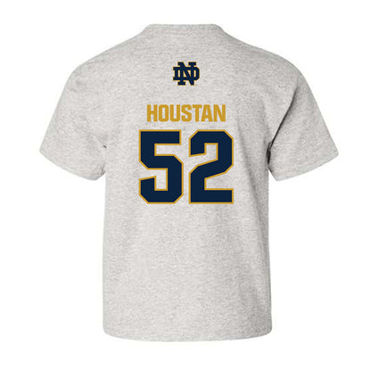 Notre Dame - NCAA Football : Devan Houstan - Classic Fashion Shersey Youth T-Shirt-1