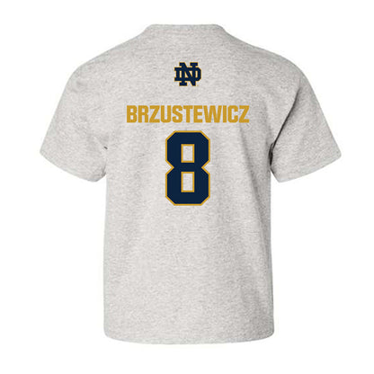 Notre Dame - NCAA Baseball : Hudson Brzustewicz - Classic Fashion Shersey Youth T-Shirt-1