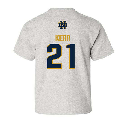 Notre Dame - NCAA Men's Ice Hockey : Jaedon Kerr - Classic Fashion Shersey Youth T-Shirt-1