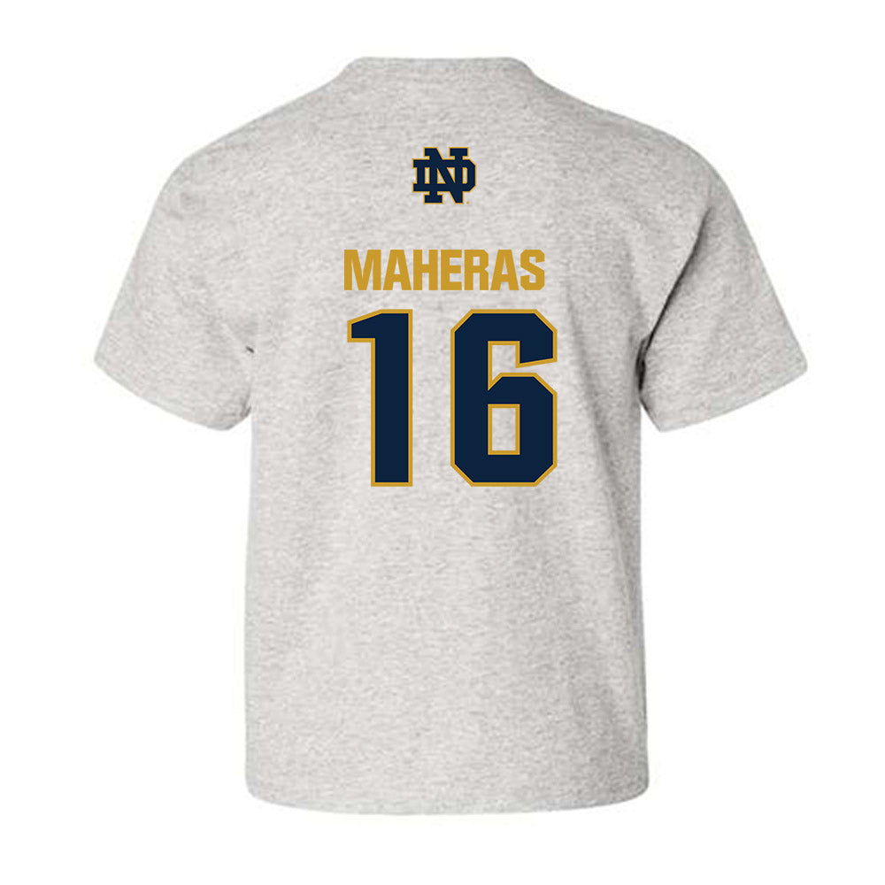 Notre Dame - NCAA Men's Lacrosse : Will Maheras - Classic Fashion Shersey Youth T-Shirt-1