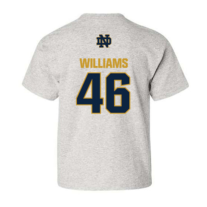Notre Dame - NCAA Football : Matt Williams - Classic Fashion Shersey Youth T-Shirt-1