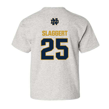 Notre Dame - NCAA Men's Ice Hockey : Carter Slaggert - Classic Fashion Shersey Youth T-Shirt-1
