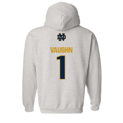 Notre Dame - NCAA Women's Volleyball : Hailie Vaughn - Classic Fashion Shersey Hooded Sweatshirt-1