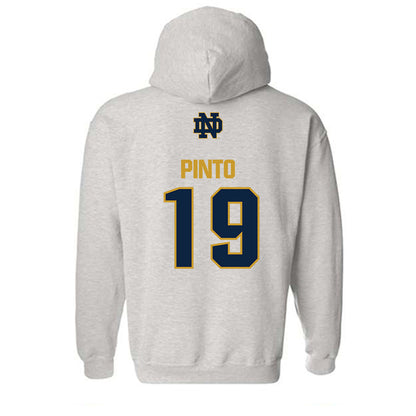 Notre Dame - NCAA Women's Soccer : Ally Pinto - Classic Fashion Shersey Hooded Sweatshirt-1