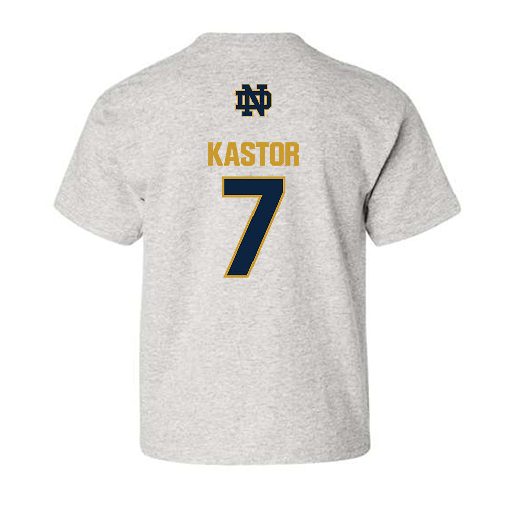 Notre Dame - NCAA Softball : Micaela Kastor - Classic Fashion Shersey Youth T-Shirt-1