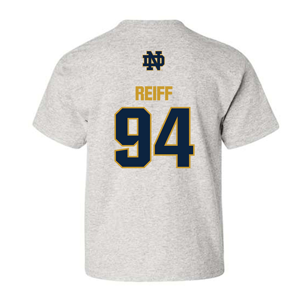 Notre Dame - NCAA Football : Joe Reiff - Classic Fashion Shersey Youth T-Shirt-1