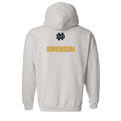 Notre Dame - NCAA Women's Fencing : Nikita Swenson - Classic Fashion Shersey Hooded Sweatshirt-1