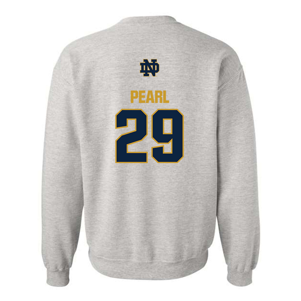Notre Dame - NCAA Women's Soccer : Rowan Pearl - Classic Fashion Shersey Crewneck Sweatshirt-1