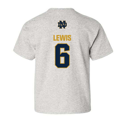 Notre Dame - NCAA Men's Soccer : Wyatt Lewis - Classic Fashion Shersey Youth T-Shirt-1