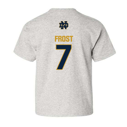 Notre Dame - NCAA Men's Basketball : Ryder Frost - Classic Fashion Shersey Youth T-Shirt-1
