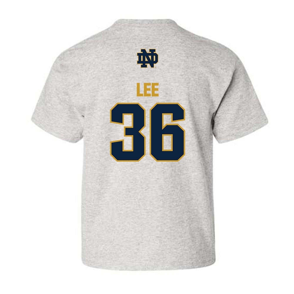 Notre Dame - NCAA Baseball : Oisin Lee - Classic Fashion Shersey Youth T-Shirt
