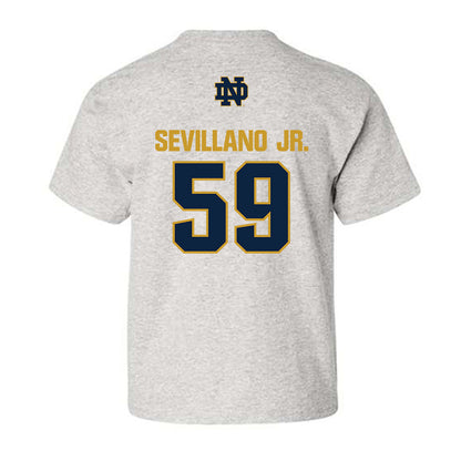 Notre Dame - NCAA Football : Sean Sevillano Jr. - Classic Fashion Shersey Youth T-Shirt-1