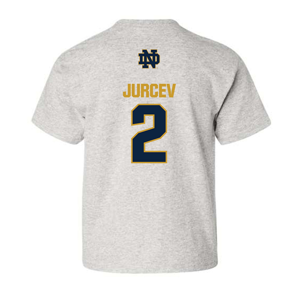 Notre Dame - NCAA Men's Ice Hockey : Jimmy Jurcev - Classic Fashion Shersey Youth T-Shirt