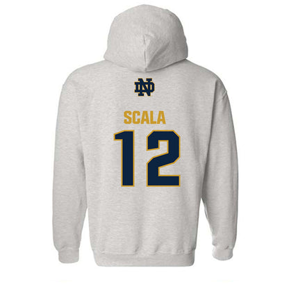 Notre Dame - NCAA Men's Soccer : Ethan Scala - Classic Fashion Shersey Hooded Sweatshirt-1