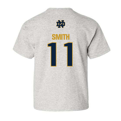 Notre Dame - NCAA Women's Basketball : Jordyn Smith - Classic Fashion Shersey Youth T-Shirt-1
