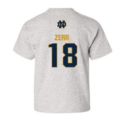 Notre Dame - NCAA Baseball : Aiden Zerr - Classic Fashion Shersey Youth T-Shirt-1